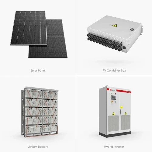 200kw Solar Storage System For Factory